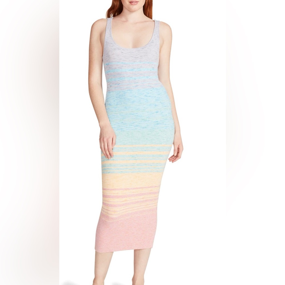 Steve Madden Kenya rib mini sweater dress. M